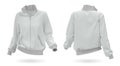 Blank tracksuit top mockup, 3d rendering.