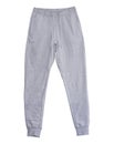 Blank training jogger pants color grey front view