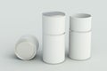 Blank tube container Royalty Free Stock Photo