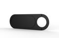 Blank Ultra Thin Webcam Cover for mock up and branding. 3d render illustration. Royalty Free Stock Photo