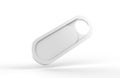Blank Ultra Thin Webcam Cover for mock up and branding. 3d render illustration. Royalty Free Stock Photo