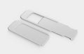Blank Ultra Thin Webcam Cover for mock up and branding. 3d render illustration. Royalty Free Stock Photo