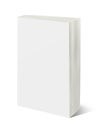 Blank vertical book template. Royalty Free Stock Photo