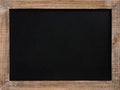Blank Vintage Chalkboard With Wooden Frame