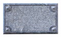 Blank vintage stone plaque Royalty Free Stock Photo