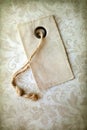 Blank Vintage Tag Royalty Free Stock Photo