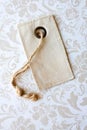 Blank Vintage Tag Royalty Free Stock Photo