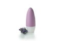 Blank violet deodorant isolated on white background Royalty Free Stock Photo