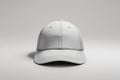 Blank White Baseball Cap Mockup Royalty Free Stock Photo