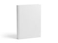 Blank white book cover Royalty Free Stock Photo