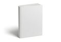 Blank white book standing alone Royalty Free Stock Photo