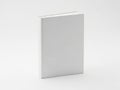 Blank white book standing upright Royalty Free Stock Photo