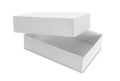 Blank white box Royalty Free Stock Photo