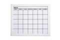 Blank White Calendar Royalty Free Stock Photo
