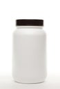 Blank White Canister Royalty Free Stock Photo