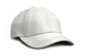 blank white canvas cap for premium clothing accessary design mock-up isolated on white background