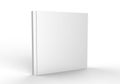 Blank white catalog, magazines, book for mock up design presentation. 3d render illustration.