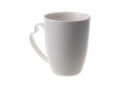 Blank white coffee tea mug, isolated on white background Royalty Free Stock Photo