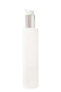 Blank white cosmetic bottle with pump