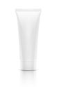 Blank white cosmetic tube Royalty Free Stock Photo