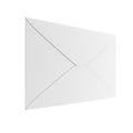 Blank white envelope Royalty Free Stock Photo