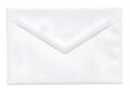 Blank white envelope Royalty Free Stock Photo