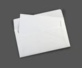 Blank White Envelope Mockup with a Invitation Card Royalty Free Stock Photo