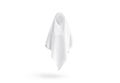 Blank white female khimar mockup, front view Royalty Free Stock Photo