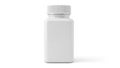 Blank white medicine bottle Royalty Free Stock Photo
