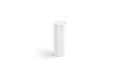 Blank white narrow pill tube mockup, side view Royalty Free Stock Photo