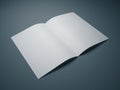 Blank white notepad