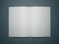 Blank white notepad