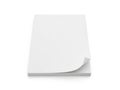 Blank white paper stack Royalty Free Stock Photo