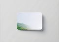 Blank White Paper Stickers: Versatile Labels for Enhanced Organization and Customizable Projects Royalty Free Stock Photo