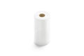 Blank white paper towel mock up stand isolated Royalty Free Stock Photo