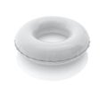 Blank white pool ring isolated on white background Royalty Free Stock Photo