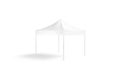 Blank white pop-up canopy tent mockup, isolated Royalty Free Stock Photo