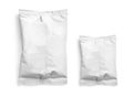 Blank white product packaging Royalty Free Stock Photo