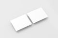 Blank white rectangles computer web-site design mockup Royalty Free Stock Photo