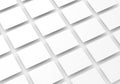 Blank white rectangles field for web site design mockup Royalty Free Stock Photo