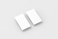 Blank white rectangles for phone display app design mockup, Royalty Free Stock Photo
