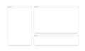 Blank white responsive browser window mockups isolated