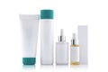 White Shampoo Cosmetic Bottle