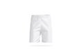 Blank white soccer shorts mock up, front view Royalty Free Stock Photo