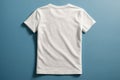 White T-Shirt Mockup Royalty Free Stock Photo