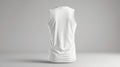 White Tank Top Mockup Royalty Free Stock Photo