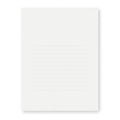 Blank White Textured Paper with Subtle Grey Lines Royalty Free Stock Photo