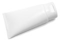 Blank White Tube w/ Path Royalty Free Stock Photo