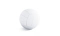 Blank white volleyball ball mock up, isolated