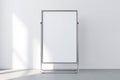 Blank Whiteboard Mockup Display for Presentations and Marketing in a Modern Office Space Royalty Free Stock Photo